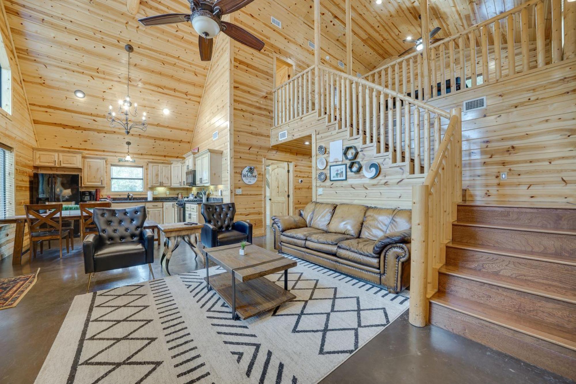 Penny Lane Lodge Broken Bow Cabin Less Than 6 Mi To Lake Εξωτερικό φωτογραφία