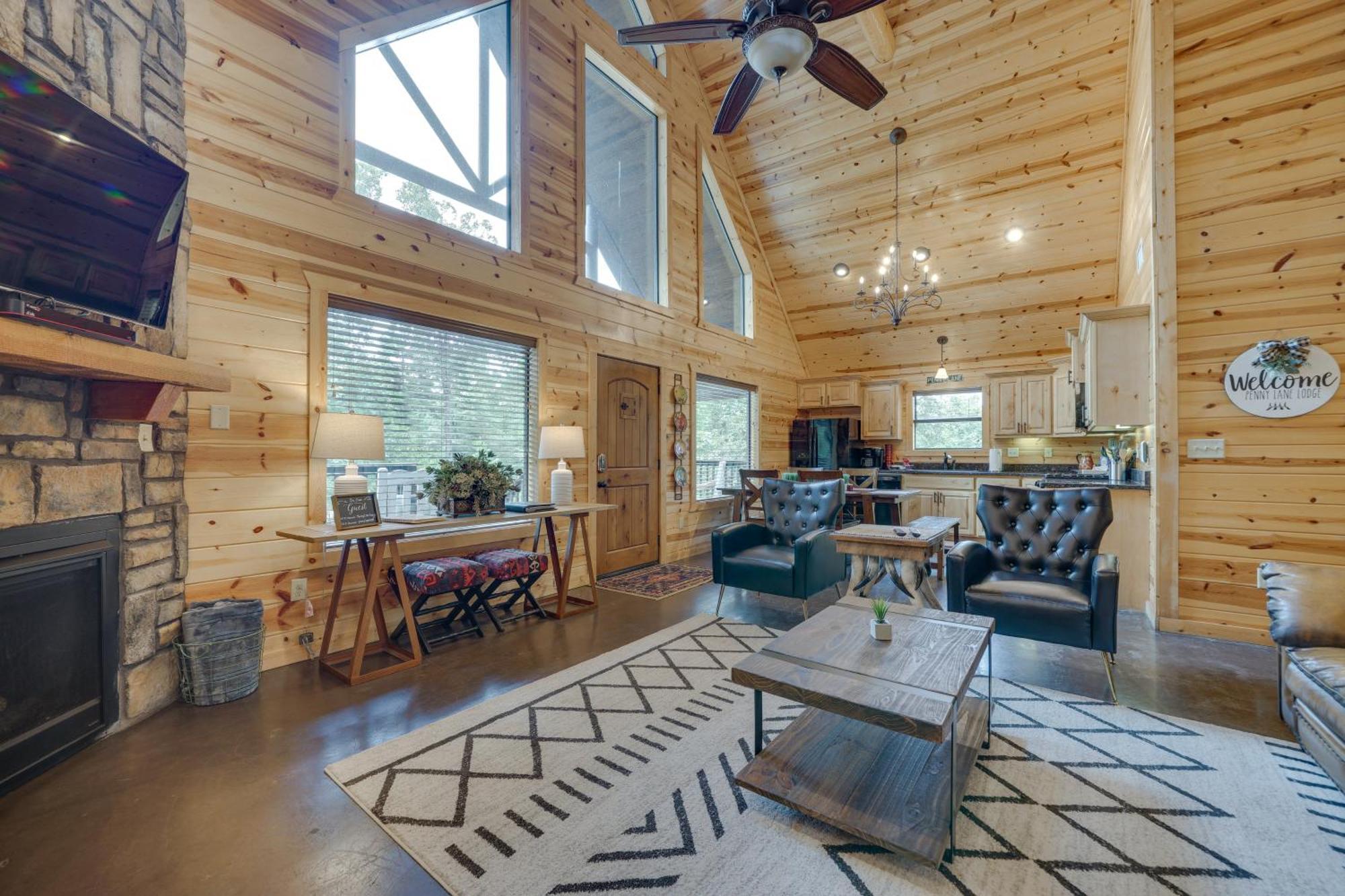 Penny Lane Lodge Broken Bow Cabin Less Than 6 Mi To Lake Εξωτερικό φωτογραφία