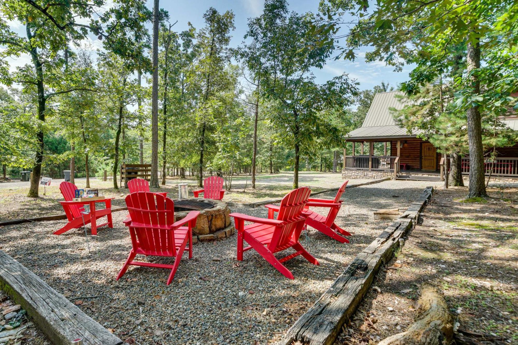 Penny Lane Lodge Broken Bow Cabin Less Than 6 Mi To Lake Εξωτερικό φωτογραφία